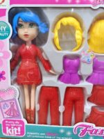 ⁦عروسة باربي مع ملابس تركيب وشَعر بلاستيك⁩ - الصورة ⁦2⁩