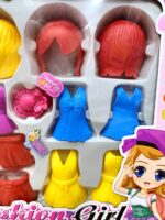 ⁦عروسة باربي مع ملابس تركيب وشَعر بلاستيك⁩ - الصورة ⁦3⁩