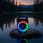 ⁦صب JBL مضئ مدور⁩ - الصورة ⁦3⁩