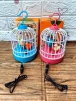 قفس العصفورة المضيئة الي بيردد الكلام