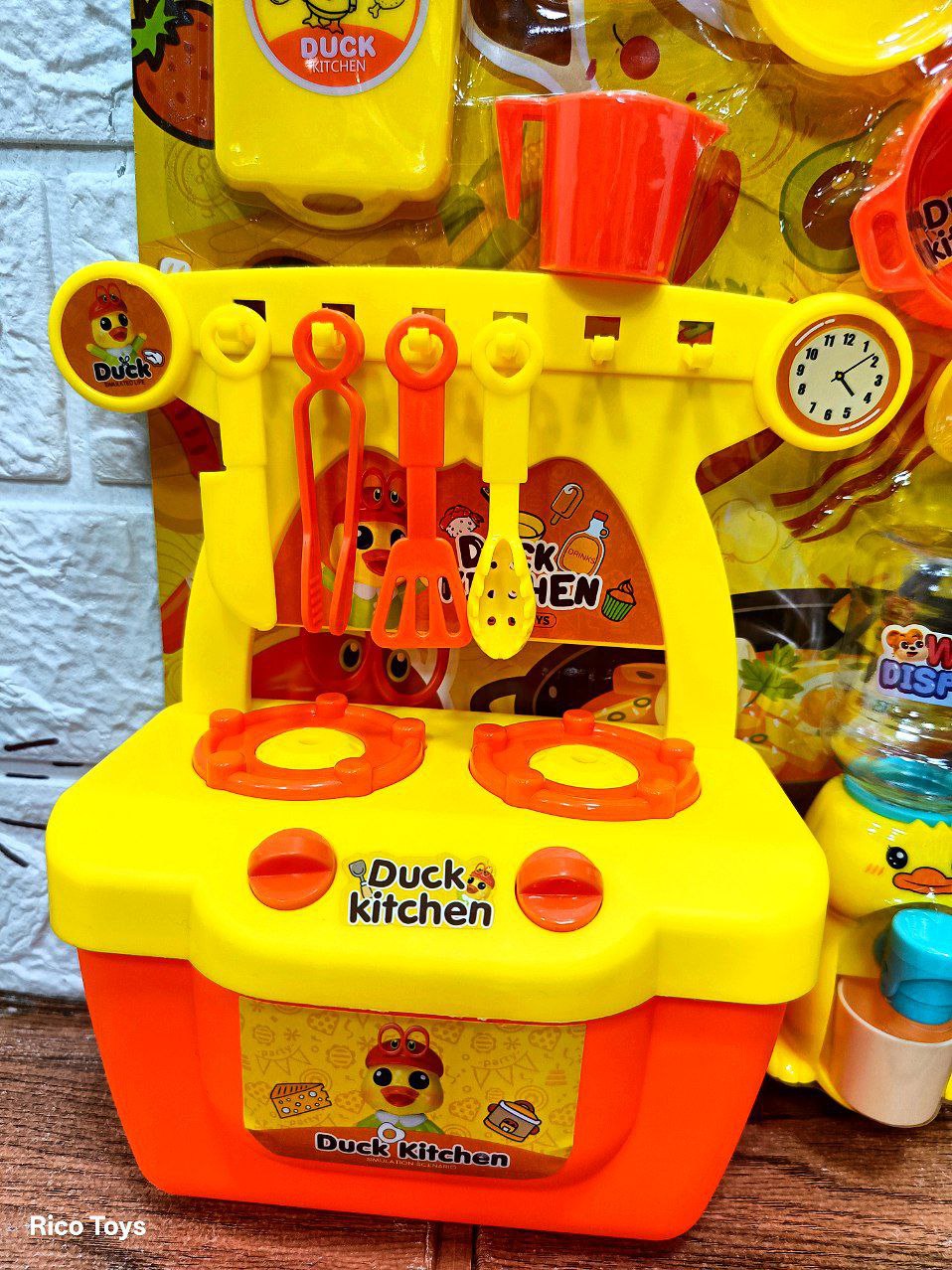 مطبخ طقم المطبخ البطة الشيف بالحجم الصغير - الصورة 1