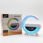 ساعة منبه ذكية بإضاءة LED ملونة